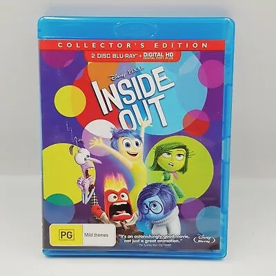 INSIDE OUT Collector's Edition (Blu-ray 2015) + Digital - Region B • $15