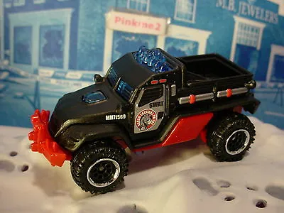 Matchbox Mission Force:POLICE RESPONSE Exclusive ROAD RAIDER☆Black/Red;SWAT☆ • $5.96