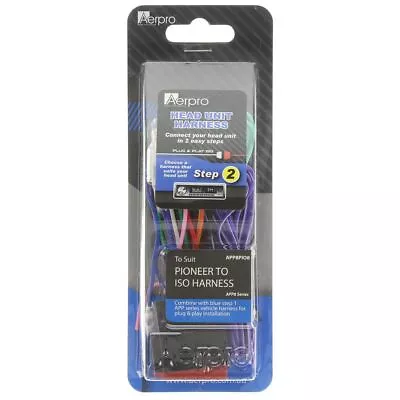 Aerpro Harness Pioneer AV To ISO 16 Pin APP8PIO8 • $23.95