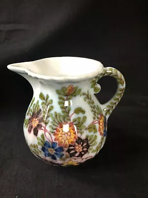 Polychrome Dutch Makkum Holland Delft Frisian Milk Jug  • $60