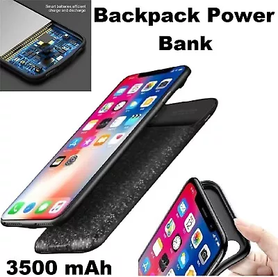 Portable Baseus Charger Backpack Power Bank Charging Battery Case 3500 MAh AU • $49.99