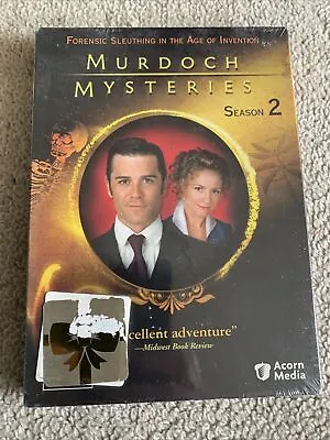 Murdoch Mysteries ~ Complete 2nd Second Season 2 Two ~ BRAND NEW 4-DISC DVD SET • $20