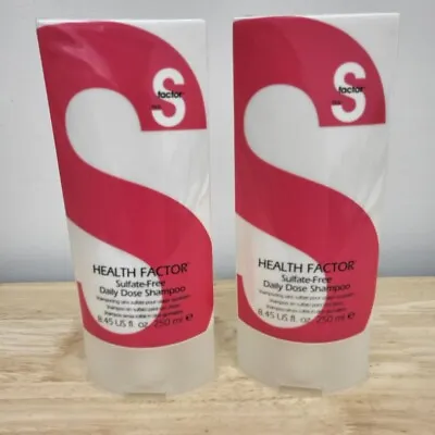 2x Tigi S Factor Healthy Factor Daily Dose Shampoo 8.45 Fl.oz Sulfate Free • $24.99