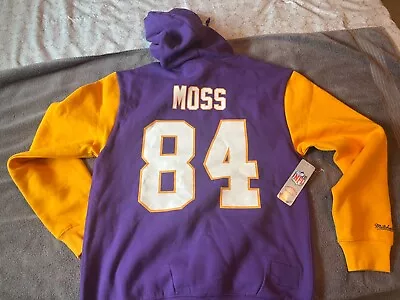 Minnesota Vikings Randy Moss Pullover Hoodie-Men's Small • $80