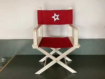 American Girl Doll Red Directors Chair • $24.99