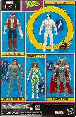 Marvel Legends X-Men Villains 6  Figure 5 Pack Stryfe Pretty Boy Vertigo CHOOSE • $11.99