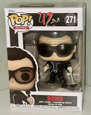 Funko Pop! Rocks #271 - U2 - 2022 - BONO • $15.12