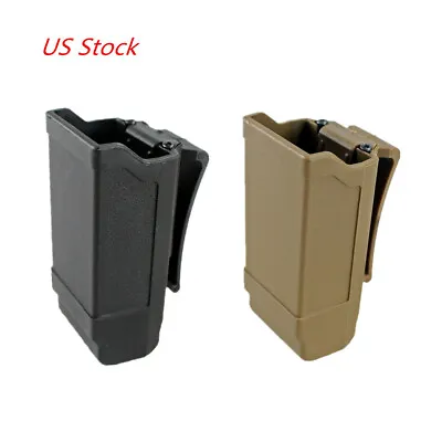 Tactical Mag Double Stack Mag Pouch Holder Magazine Holster For Glock 9mm • $8.63