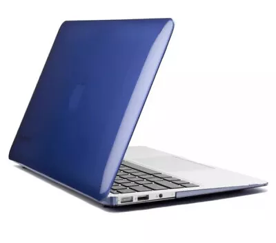 New Speck Smart Shell Case For 11  Apple MacBook Air See Thru Cobalt Blue • $13.99