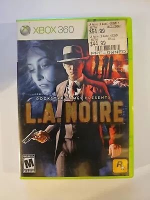 XBOX 360 L.A. Noire By ROCKSTAR GAMES • $7.99