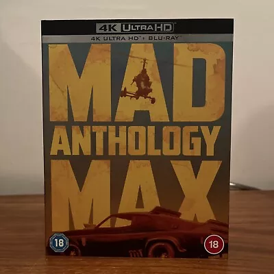 £15 • Buy Mad Max Anthology (4k UHD/Blu-Ray, 2022) - **Case And Slip Cover Only**