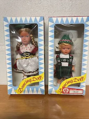 Vintage Sweetheart Tanzpuppe Dancing Dolls With Key Boy And Girl • $9.99