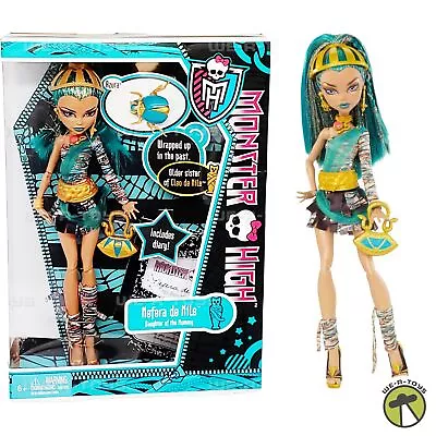 Monster High First Wave Nefera De Nile Daughter Of The Mummy Doll Mattel #W9115 • $300.96