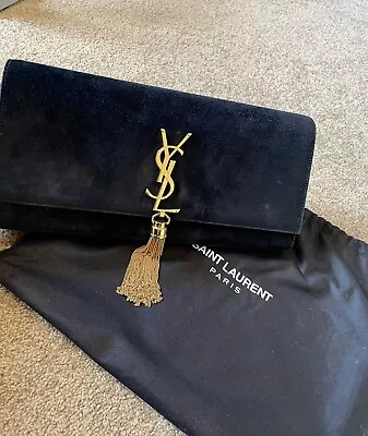 $1000 • Buy YSL Kate Monogram Clutch Bag