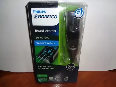 $149.95 • Buy Philips Norelco Cordless Vacuum Beard Trimmer 7200 With 20 Length Settings New