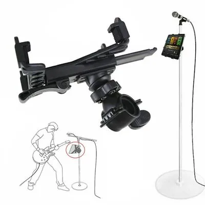 Mount Music Stand Clamp For IPad Handlebar Tablet Holder  Tablet • £11.14