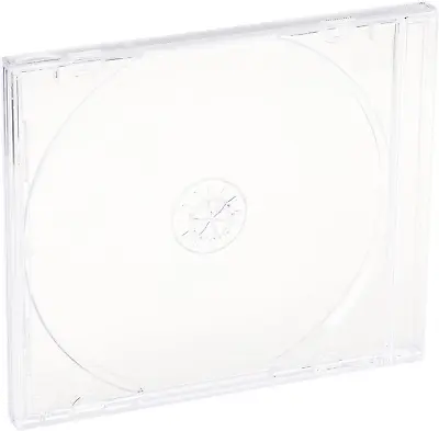 Hama 5 Jewel CD Cases Pack Of 5 Protective CD Sleeves Transparent • £5.80