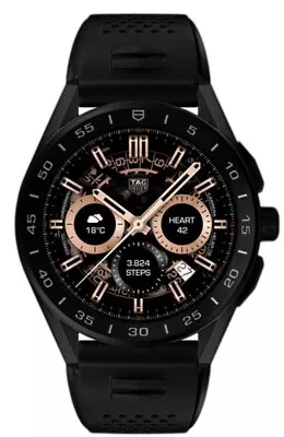 TAG Heuer Connected Men's Black Watch - SBR8A80.BT6261 • $1600