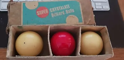 £9 • Buy Super Crystalate Billiard Balls