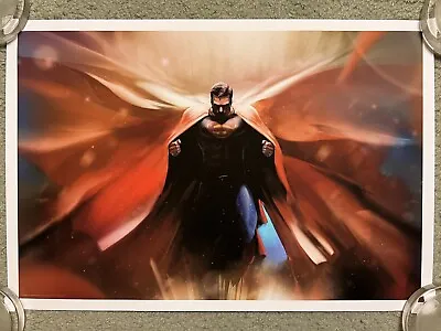 Superman Justice League Movie Dc Comics Art Print Poster Mondo Andy Fairhurst • $179.99