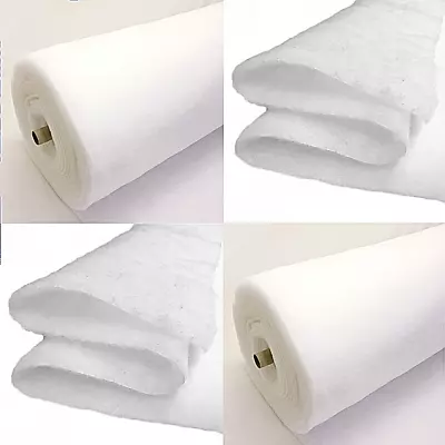 £26.99 • Buy Wadding Polyester Fire Retardant Upholstery Quilting 150cm (60 ) Wide X 3 Metres