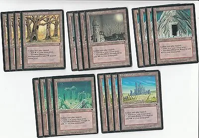 20 Sacrifice Land - Fallen Empires  - Played - 4x Of Each - Sets - Magic MTG FTG • $14.99