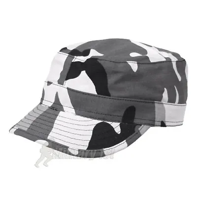 Classic Combat Bdu Field Cap Army Military Style Patrol Hat Cotton Ripstop • £12.95