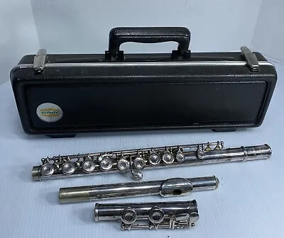 VINTAGE BUNDY THE SELMER COMPANY USA WITH CASE 289769- Free Shipping • $45.99