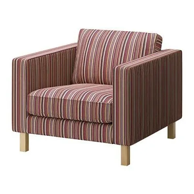 Genuine Ikea Karlstad Armchair Cover Kulladal Multicolour 602.491.06 • £175