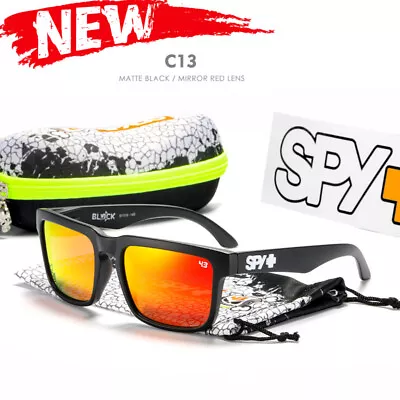 Spy Polarized Sunglasses Men Classic Square Fashion Unisex Ken Block With Box🔥 • $33.99