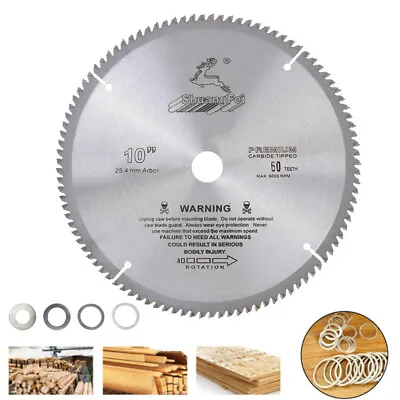 $38.68 • Buy 10  Carbide Tip Circular Saw Blade For Aluminum Wood Steel Multi-purpose Cutting