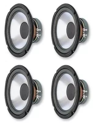 NEW (4) 8  Woofer Speakers.Home Audio.Replacements.8ohm.Woofer.bass.8inch.LOT • $99