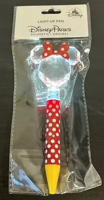 Disney Parks Light Up Minnie Mouse  Pen Authentic Original NEW • $12.95