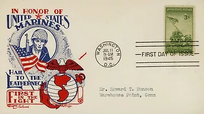 US 929 M-29 FDC Armed Forces Marine Corps Fleetwood Knapp • $15