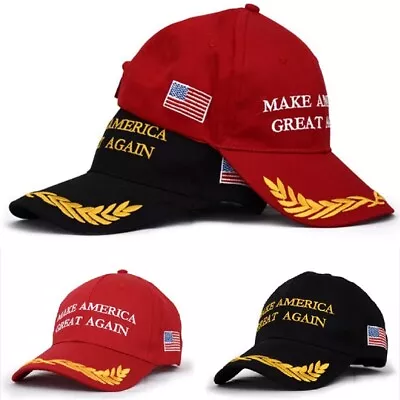 $19.50 • Buy Hat Trump Make America Great Again MAGA Cap 2020 Donald Embroidered Adjustable