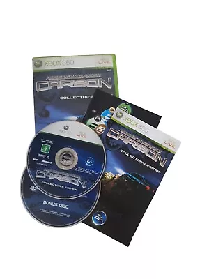 Need For Speed: Carbon Collectors Edition Xbox 360 PAL Manual  & Gaming Guide  • $34.95