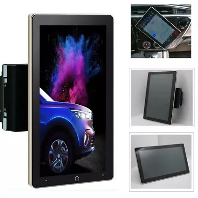 2DIN Rotatable 10.1'' Android 12 Touch Screen Car Stereo Radio GPS Wifi Tablet • $132.92