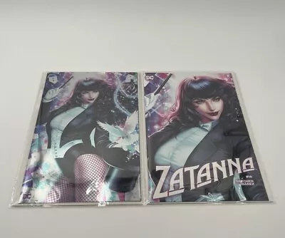 NYCC 2023 Zatanna #16 Ariel Diaz Trade And Foil Set FREE MYLAR NM+ • $59.95