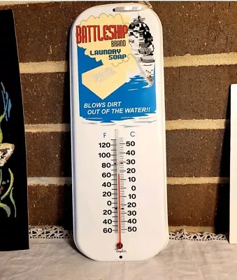 Vintage Battleship Thermostat Hanging Sign • $38