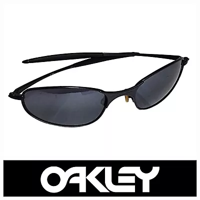 Oakley A Wire Matte Gunmetal/Black Iridium Vintage 1st Generation 1990s  • $149.97