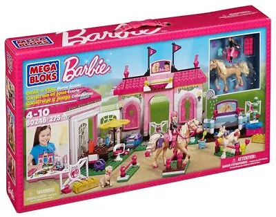Mega Bloks Barbie Build N Play Horse Stable 80246  • $287.19