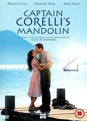 Captain Corelli's Mandolin DVD (2001) • £4.61