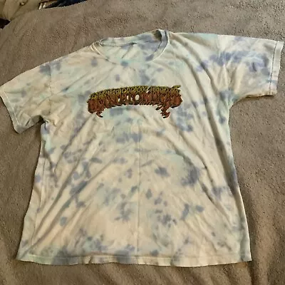 Vintage Grateful Dead Logo Redwood Laboratories Band Tee Shirt Tie Dye M • $60