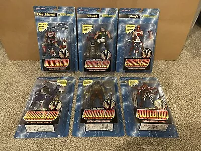 MCFARLANE TOYS ROB LIEFELD'S YOUNGBLOOD Complete SERIES 1 All Sealed Shaft Troll • $35
