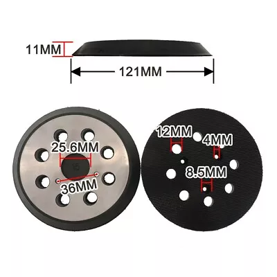 1*Polishing Grinding Disc Hook & Loop For Makita BO5021 BO5041 K BO5010 K BO5030 • $12.58