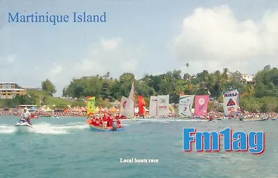 £2.99 • Buy 1 X QSL Card Radio France FM1AG Martinique Island Le Carbet 2009 ≠ S925