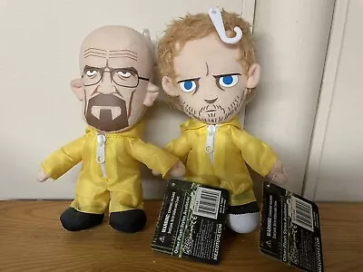 READ NOTES! Breaking Bad Mezco Toyz 7  Plush Dolls Walter White Jesse Pinkman • $174.16