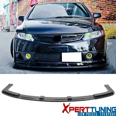 Fits Honda Civic 06-11 Mugen RR Style Front Bumper Lip Spoiler USDM ABS • $119.99