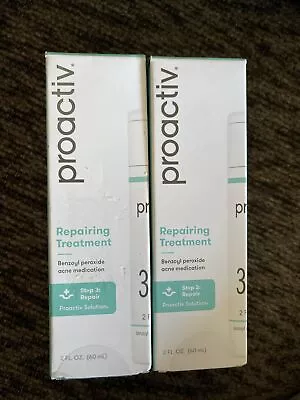 2 X Proactiv Repairing Treatment Benzoyl Peroxide Solution Acne Med Exp 4/24 • $52.08