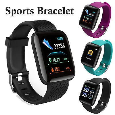 $13.16 • Buy 116+ Smart Watch Band Sport Activity Fitness Tracker For Kids 1.44'' TFT Screen